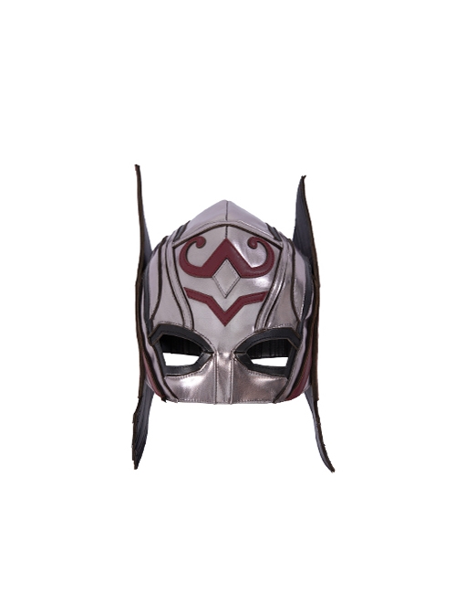 Movie Thor Love And Thunder Female Jane Foster Battle Suit Halloween Cosplay Accessories Helmet