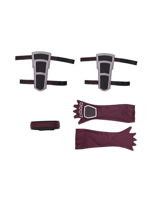 Movie Thor Love And Thunder Female Jane Foster Battle Suit Halloween Cosplay Accessories Gloves And Handguards And Arm Ring