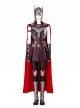 Movie Thor Love And Thunder Female Jane Foster Battle Suit Halloween Cosplay Accessories Golden Wig