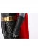 Movie Thor Love And Thunder Male Thor Odinson Black Battle Suit Halloween Cosplay Accessories Gloves And Hand Guards