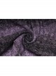 Daily Stripes Black Violet Personality Split Small Horns Stacked With Punk Style Leg Sleeves