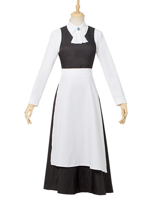 Kaguya-Sama Love Is War Hayasaka Ai Maid Suit Halloween Cosplay Costume Full Set