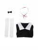 Kaguya-Sama Love Is War Fujiwara Chika Black Dress Suit Halloween Cosplay Costume Full Set