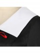 Kaguya-Sama Love Is War Fujiwara Chika Black Dress Suit Halloween Cosplay Costume Full Set
