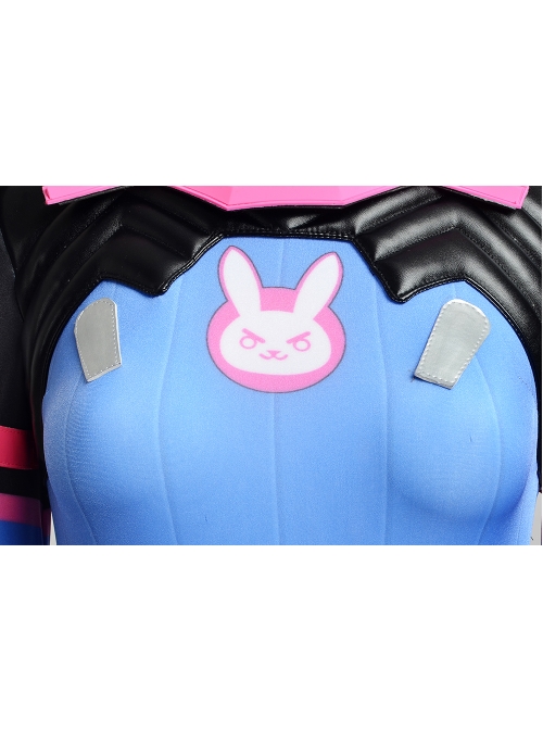 Overwatch D.VA Halloween Cosplay Costume Bodysuit