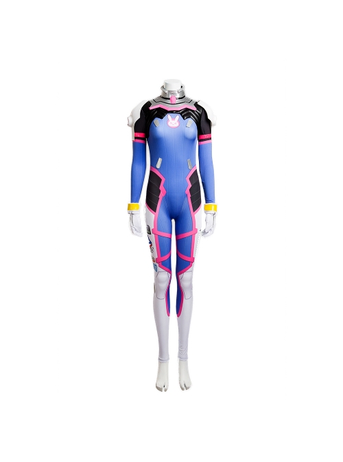 Overwatch D.VA Halloween Cosplay Costume Bodysuit