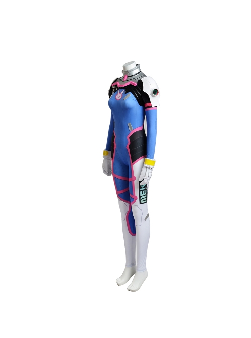 Overwatch D.VA Halloween Cosplay White Gloves