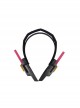 Overwatch D.VA Halloween Cosplay Props Black Headset