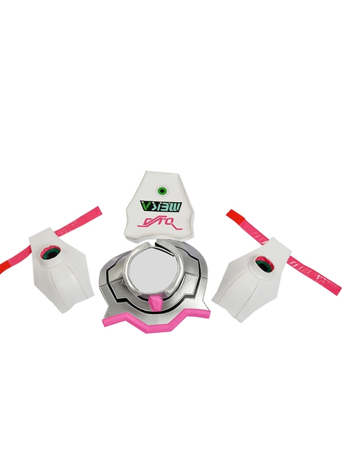 Overwatch D.VA Halloween Cosplay Neck Accessory And Shoulder Armor