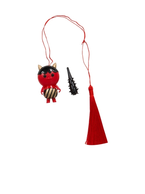 Nijisanji Vtuber Luxiem EN Vox Akuma Original Outfit Halloween Cosplay Accessories Waist Doll