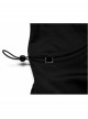 Dark Punk Style Stretch Cotton Fabric Rope Design Multi Wearing Ways Long Sleeve Dress