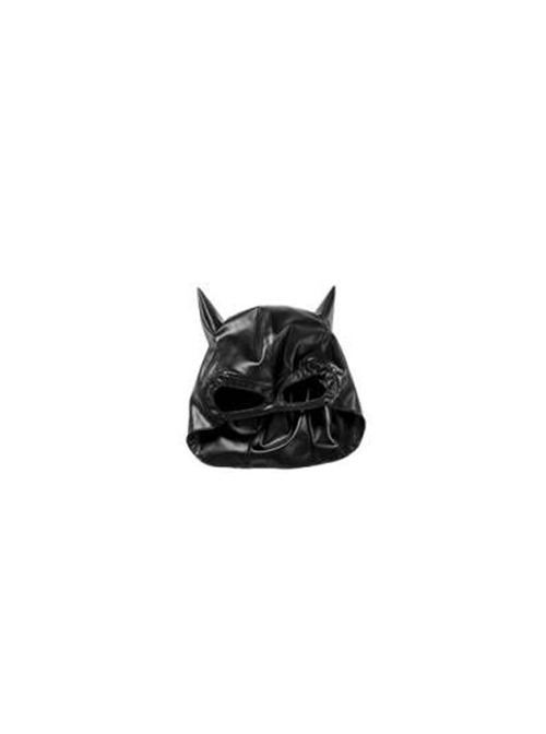DC Comics Batgirl Barbara Gordon Battle Suit Blue Version Halloween Cosplay Accessories Black Headcover