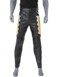 Thor Love And Thunder Thor Odinson Battle Suit Blue Version Halloween Cosplay Costume Trousers