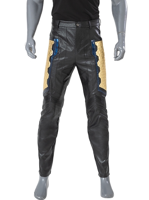 Thor Love And Thunder Thor Odinson Battle Suit Blue Version Halloween Cosplay Costume Trousers