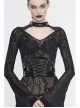 Punk Adjustable Imitation Leather Fan-shaped Lace Up Black Corset