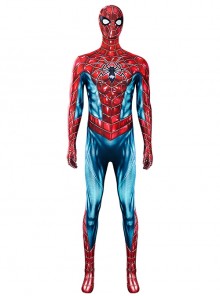 Game Marvel's Spider-Man Peter Parker Mark 4 Battle Suit Halloween Cosplay Costume Set