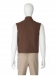 Star Wars Obi-Wan Kenobi Beige Suit Halloween Cosplay Costume Underwear