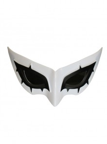 Persona 5 Joker Same Paragraph White Eye Mask Halloween Prom Party Masquerade ABS Resin Mask