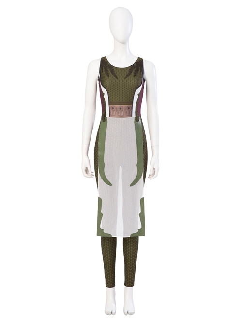 Moon Knight Scarlet Scarab Layla El-Faouly Battle Suit Halloween Cosplay Costume Bodysuit