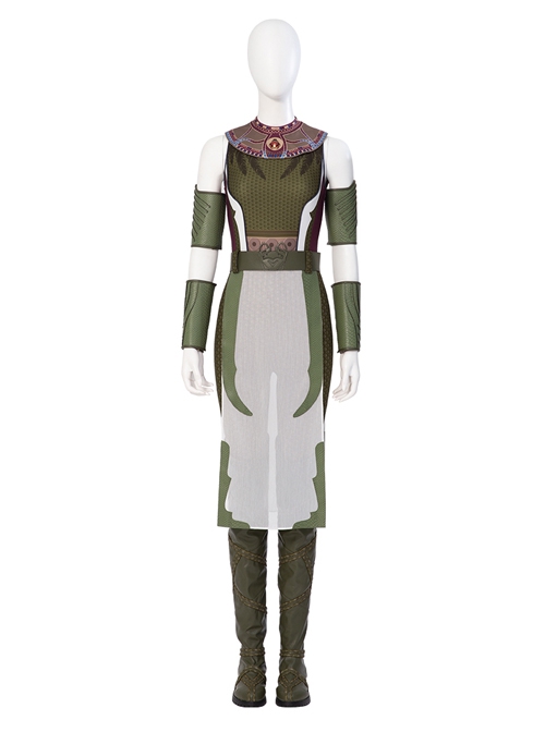 Moon Knight Scarlet Scarab Layla El-Faouly Battle Suit Halloween Cosplay Costume Bodysuit