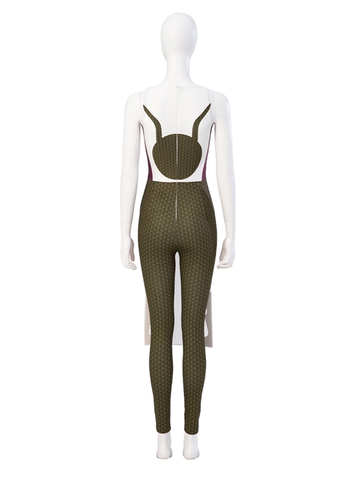 Moon Knight Scarlet Scarab Layla El-Faouly Battle Suit Halloween Cosplay Costume Bodysuit