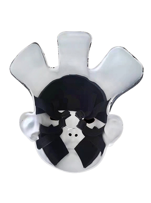 Halloween Hot Pot Shop Tattoo Shop Ghost in the Shell Japanese White Geisha Dress Up Haunted House Full Face Resin Mask