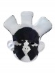 Halloween Hot Pot Shop Tattoo Shop Ghost in the Shell Japanese White Geisha Dress Up Haunted House Full Face Resin Mask