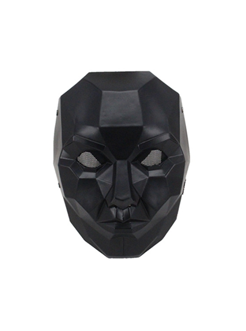 Handsome Grim Mechanical Metal Adult Full Face Resin Mask Halloween Masquerade CS Shooting Protection Mask