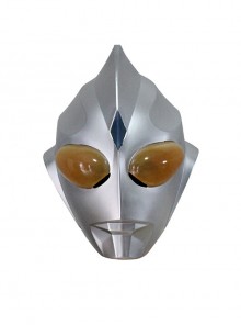 Ultraman Tiga Same Paragraph Headcover Halloween Cos Stage Perform Full Face Resin Mask