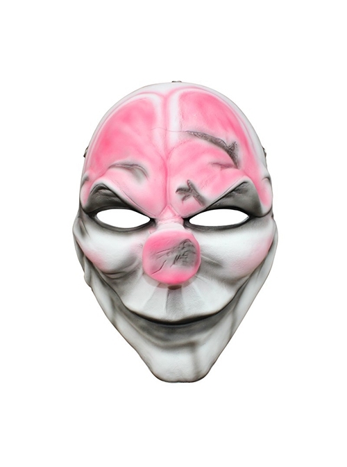 Payday 2 Series Hoxton Same Paragraph Halloween Party Haunted House Stage Performance Adult Horror Thriller Full Face Resin Mask