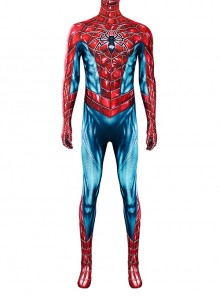 Game Marvel's Spider-Man Peter Parker Mark 4 Battle Suit Halloween Cosplay Costume Bodysuit