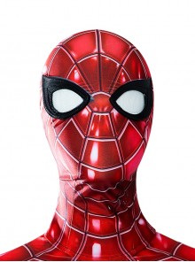 Game Marvel's Spider-Man Peter Parker Mark 4 Battle Suit Halloween Cosplay Accessories Headcover