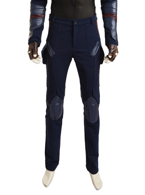 Captain America Civil War Captain America Cosplay Costume Upgraded Version Trousers