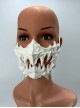Crow Tengu Skull Mask God Devil Halloween Masquerade Haunted House Party Adult Half Face Resin Mask Style 3