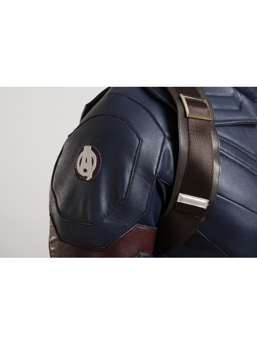 Captain America Civil War Captain America Cosplay Costume Upgraded Version Back Straps