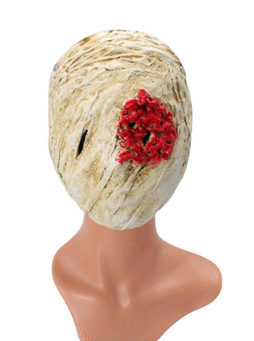 Black Horns Big Fangs Yaksha Genshin Impact Xiao Same Paragraph Mask Halloween Full Face Resin Mask