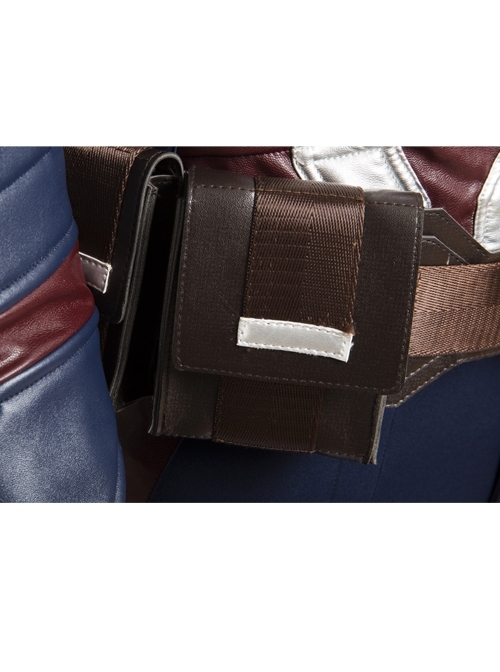 Captain America Civil War Captain America Cosplay Costume Upgraded Version Waistband Set