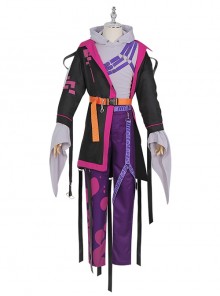 Nijisanji VTuber Uki Violeta Original Outfit Halloween Cosplay Costume Full Set