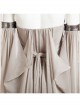 Game Of Thrones Dragon Mother Daenerys Targaryen Cosplay Costume Gray Halter Long Dress