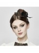 Brown-crackled Steampunk Adjustable Metal Decorative Bow Tie