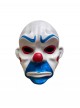 Blue Beard And Eyebrow Batman Old Style Clown Robber Mask Halloween Masquerade Haunted House Adult Full Face Resin Mask