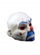 Blue Beard And Eyebrow Batman Old Style Clown Robber Mask Halloween Masquerade Haunted House Adult Full Face Resin Mask