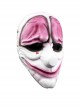 Payday 2 Horror Red Head Robber Resin Mask Halloween Stage Performance Haunted House Demon Clown Full Face Mask