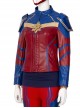 TV Drama Ms Marvel Kamala Khan Battle Suit Halloween Cosplay Costume Jacket And Shoulder Guards