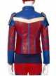 TV Drama Ms Marvel Kamala Khan Battle Suit Halloween Cosplay Costume Jacket And Shoulder Guards