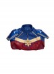 TV Drama Ms Marvel Kamala Khan Battle Suit Halloween Cosplay Costume Jacket And Shoulder Guards