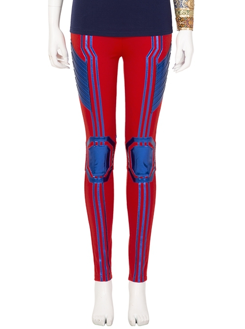 TV Drama Ms Marvel Kamala Khan Battle Suit Halloween Cosplay Costume Trousers