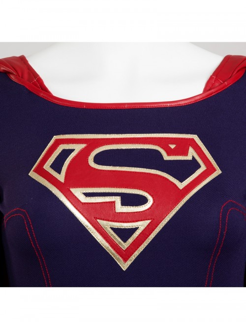 Supergirl Kara Zor-El Halloween Cosplay Costume Full Set