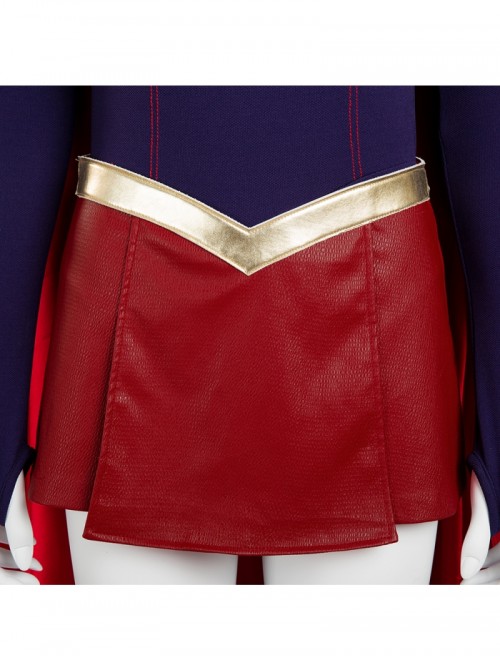 Supergirl Kara Zor-El Halloween Cosplay Costume Full Set