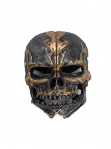 Pirates Of The Caribbean 5 Horror Skull Mask Halloween Thriller Party Masquerade CS Shooting Adult Full Face Resin Mask